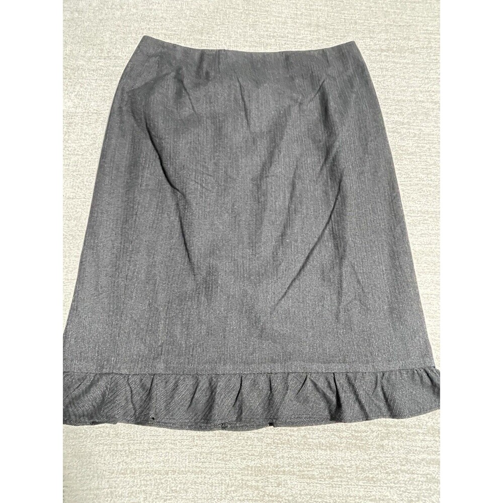 Classiques Entier Long Skirt Women’s Size 4 Dark Gray Regular